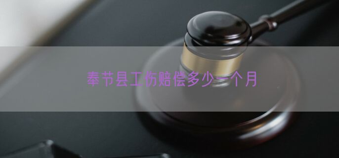 奉节县工伤赔偿多少一个月