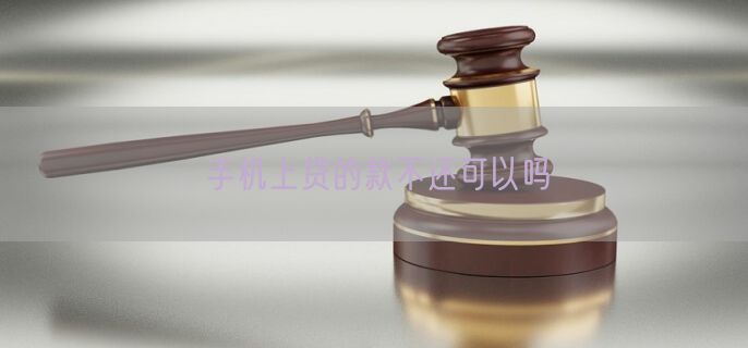 手机上贷的款不还可以吗