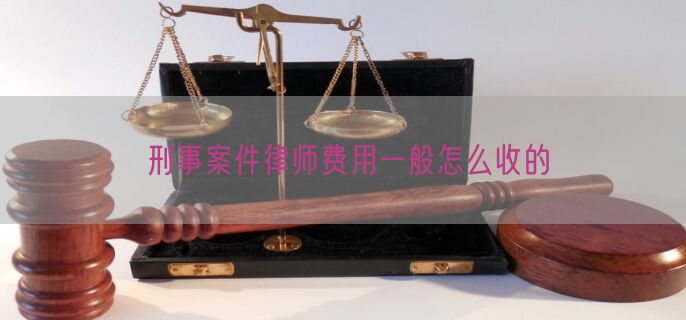 刑事案件律师费用一般怎么收的