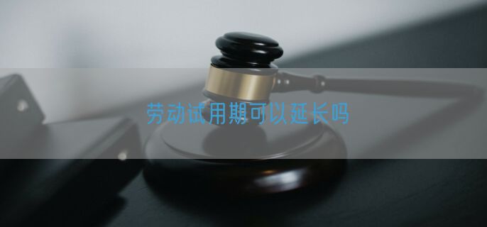 劳动试用期可以延长吗