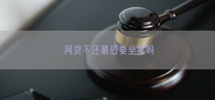 网贷不还最后要坐牢吗