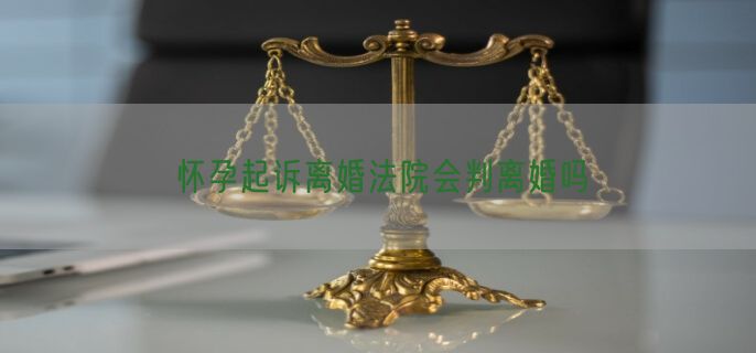 怀孕起诉离婚法院会判离婚吗