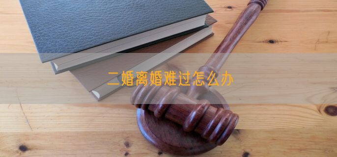 二婚离婚难过怎么办