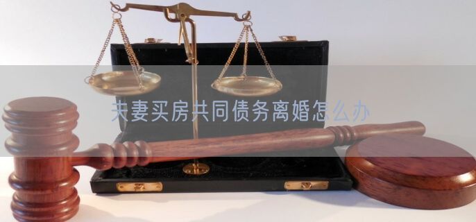 夫妻买房共同债务离婚怎么办