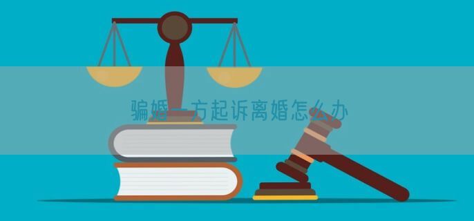 骗婚一方起诉离婚怎么办