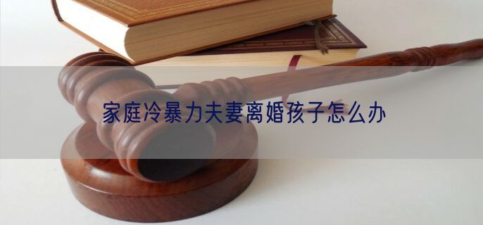 家庭冷暴力夫妻离婚孩子怎么办