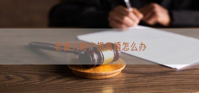老婆分财产想离婚怎么办